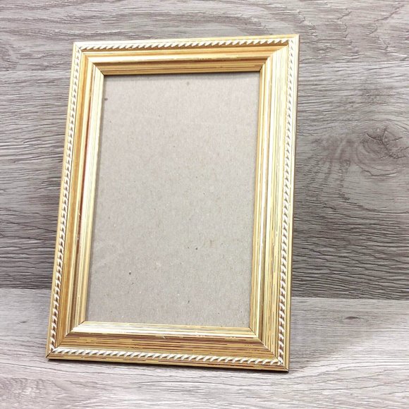Photo Frame Ornate Golden Table Top Wall Mount Picture Display Home Décor Gift - Picture 6 of 15